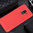 Flexi Slim Carbon Fibre Case for Samsung Galaxy A8 (2018) - Brushed Red